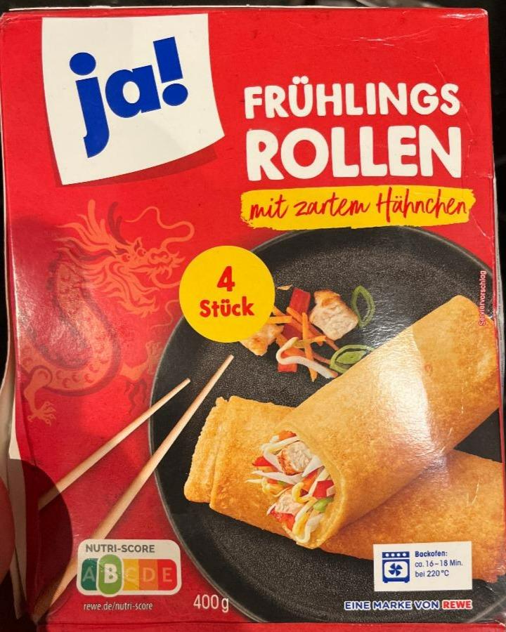 Fotografie - Frühlings Rollen mit Zartem Hähnchen Ja!