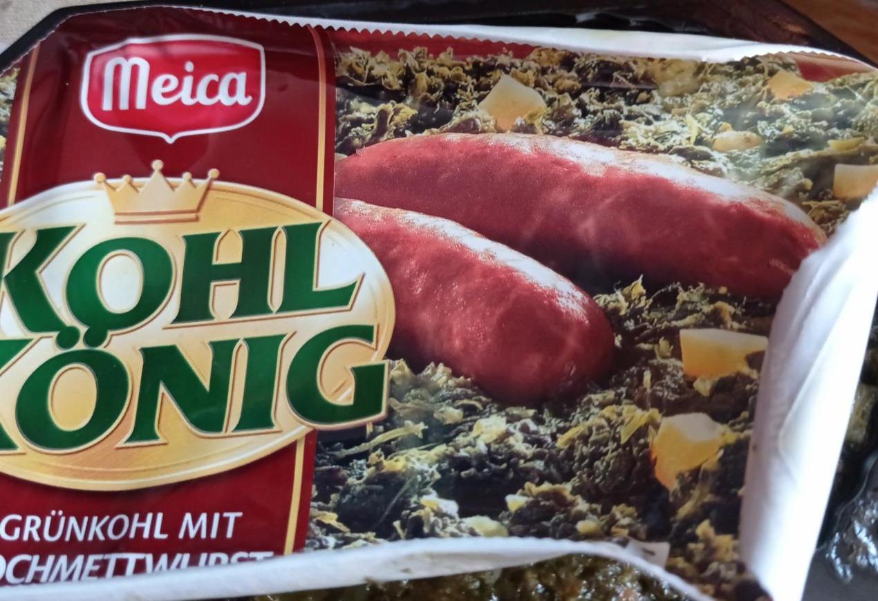 Fotografie - Kohl König Klobása s bramborem a špenátem Meica