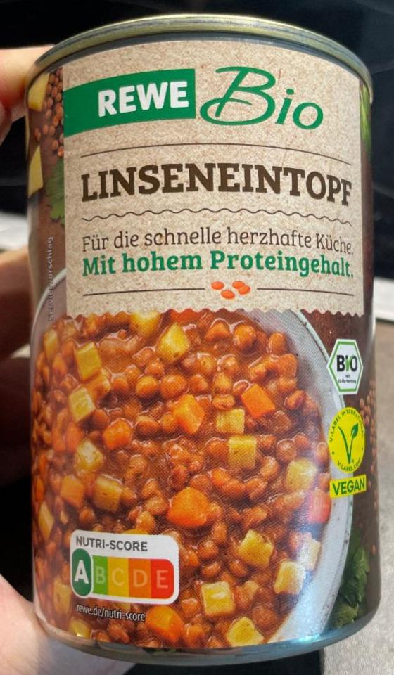 Fotografie - Linseneintopf Rewe bio