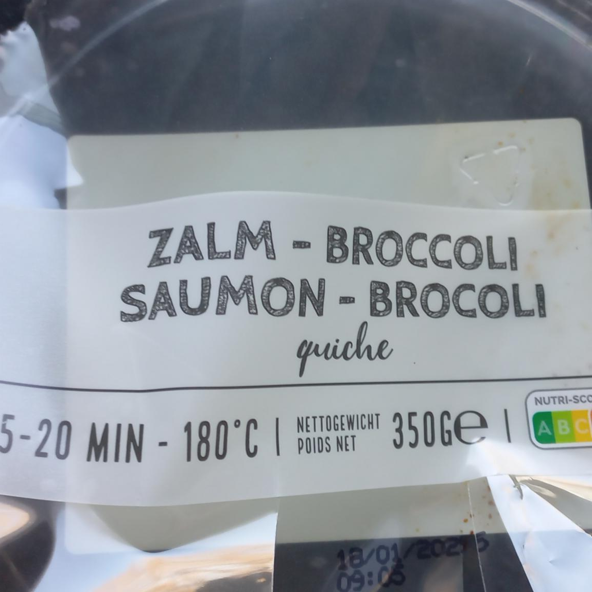 Fotografie - Zalm - broccoli quiche Delhaize