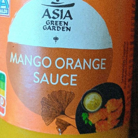 Fotografie - Mango Orange Sauce Asia Green garden