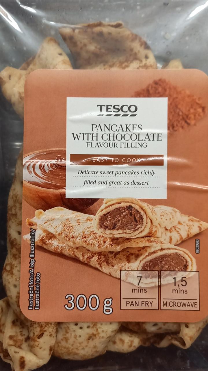 Fotografie - pancakes with chocolate