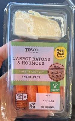 Fotografie - Carrot batons & houmous Tesco