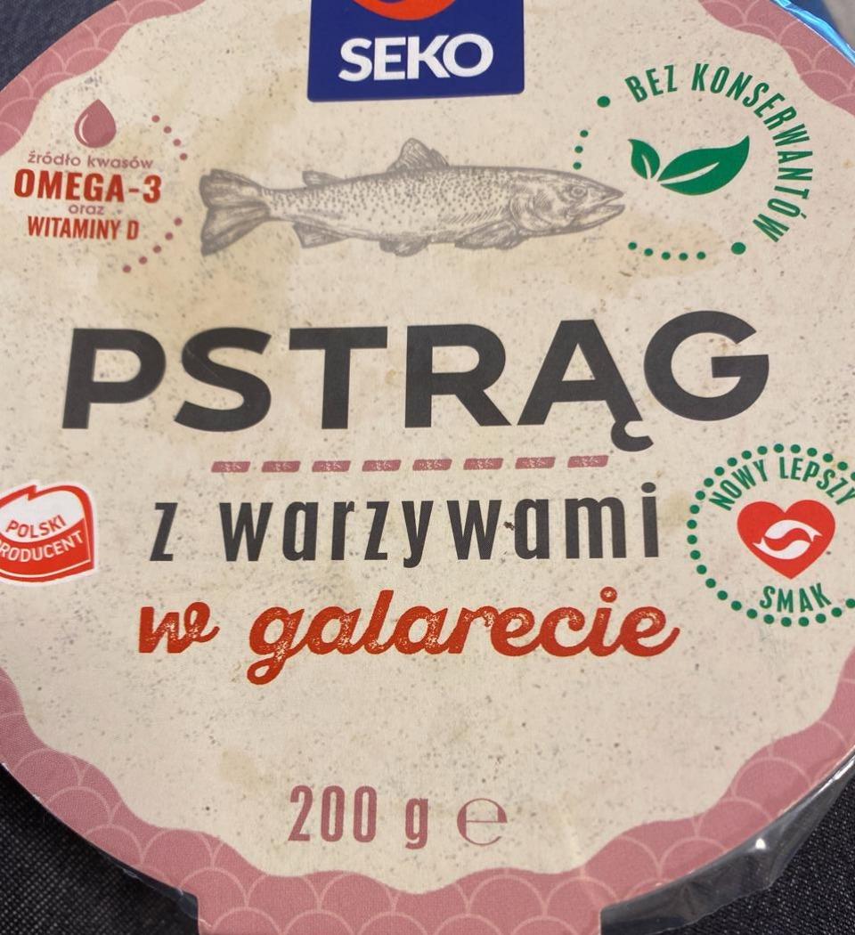 Fotografie - Pstrąg z warzywami w galarecie SEKO