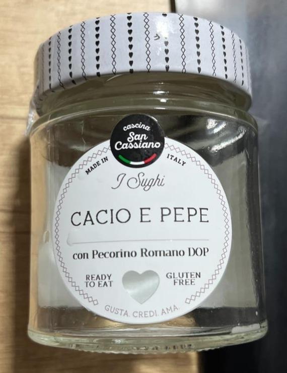 Fotografie - Cacio e pepe con pecorino romano dop Cascina San Cassiano