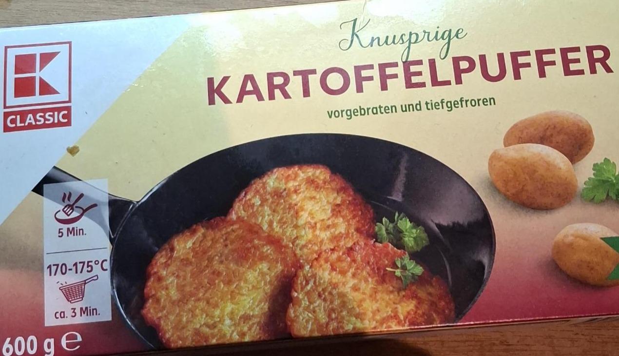 Fotografie - Knusprige kartoffelpuffer K-Classic