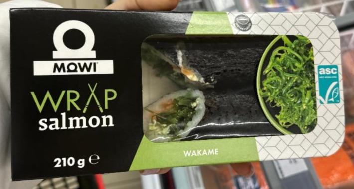Fotografie - Wrap Salomon wakame Mowi
