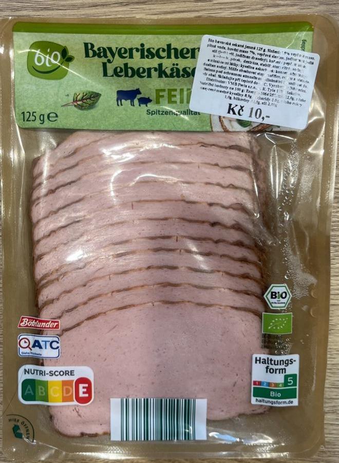 Fotografie - Bayerischer leberkäse, fein GutBio
