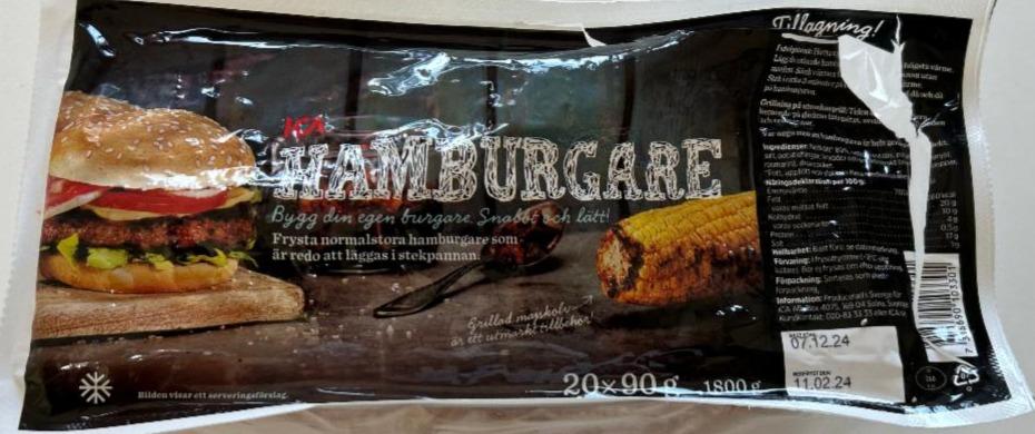 Fotografie - Hamburgare ICA