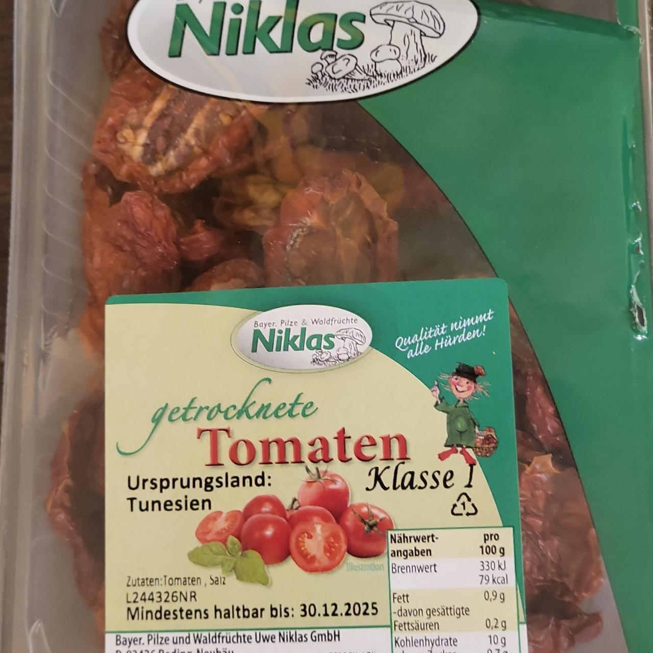 Fotografie - Getrocknete tomaten sušené rajčata Niklas