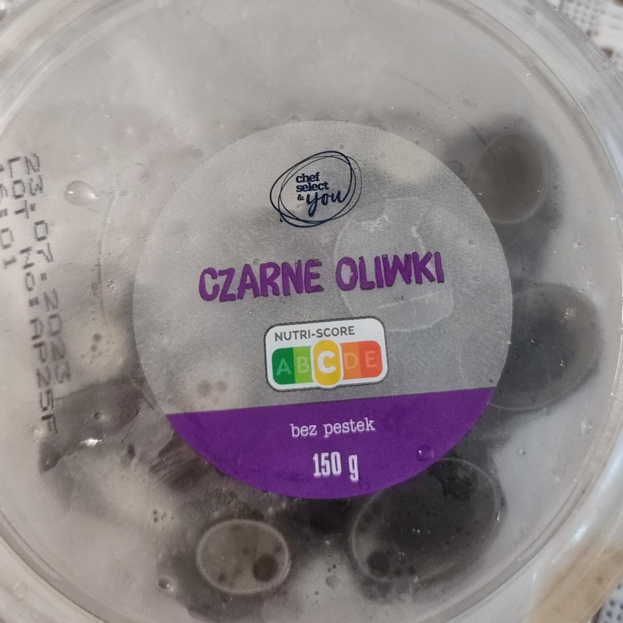 Fotografie - Czarne oliwki bez pestek marynowane Chef Select