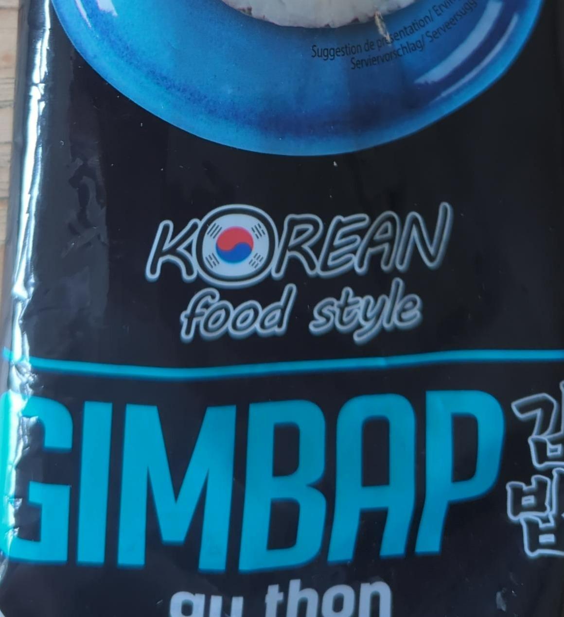 Fotografie - Gimbap Korean food style