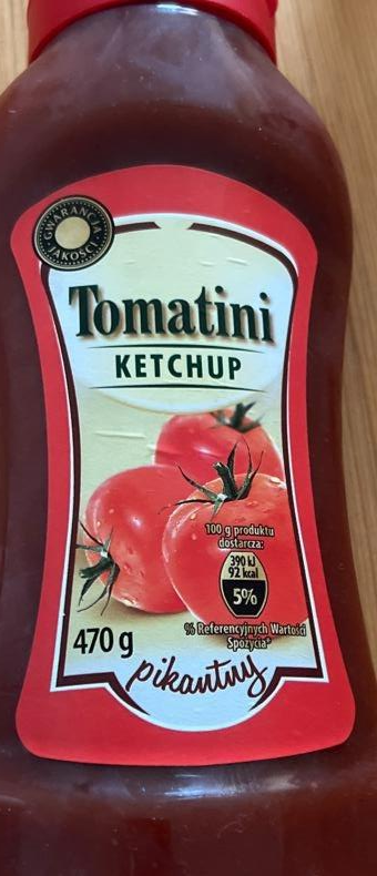 Fotografie - Ketchup pikantny Tomatini