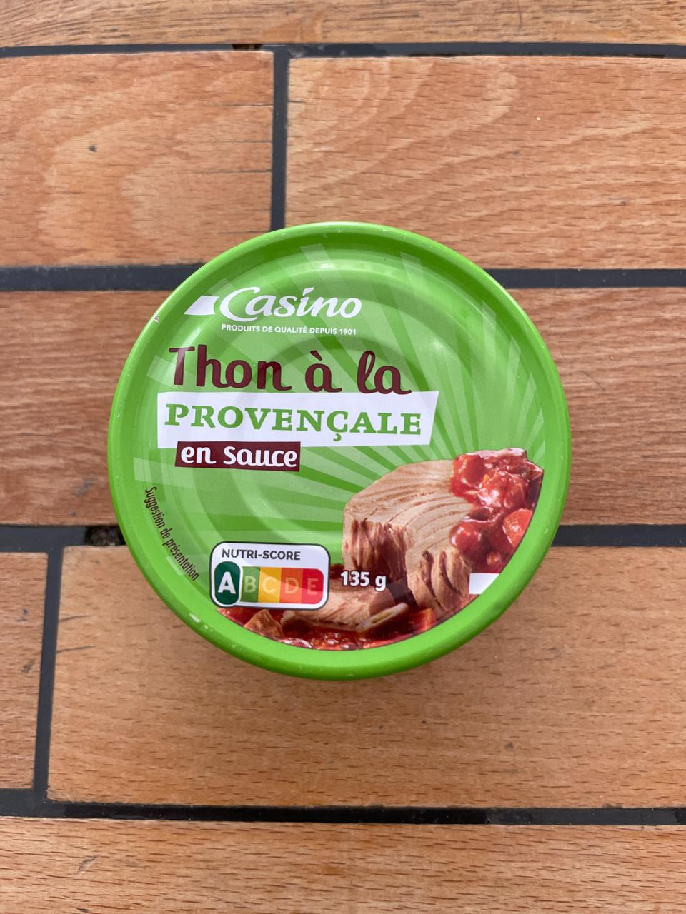 Fotografie - Thon á la provencale en sauce Casino
