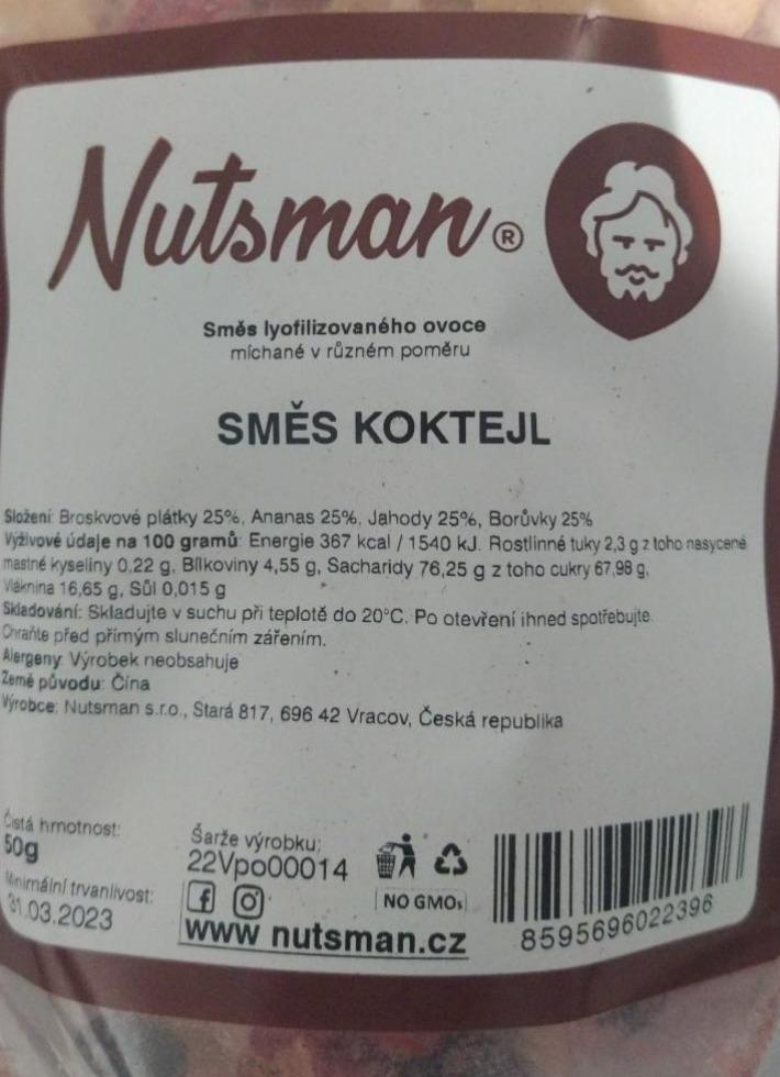 Fotografie - směs koktejl Nutsman