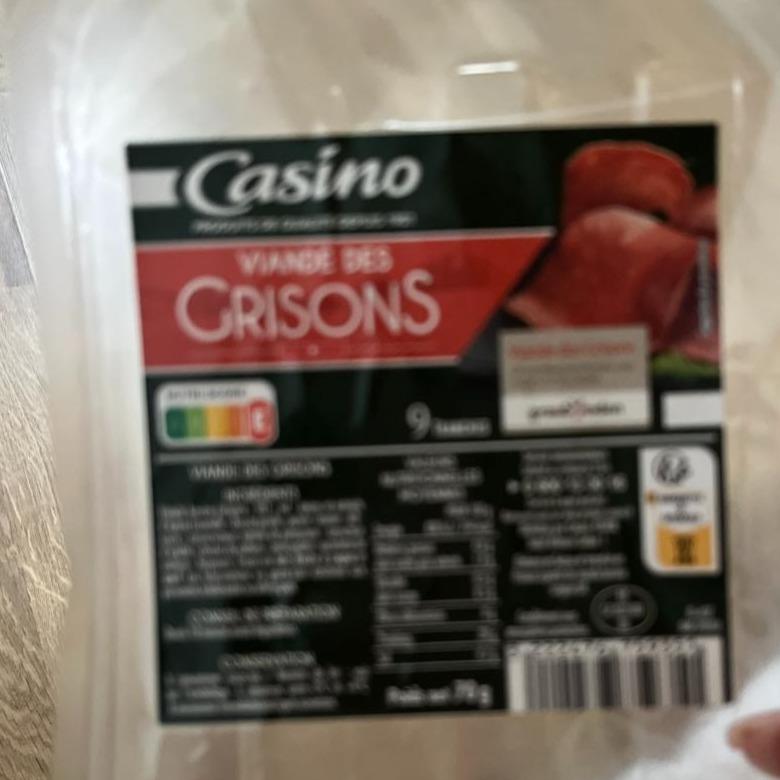 Fotografie - Viande des grisons Casino