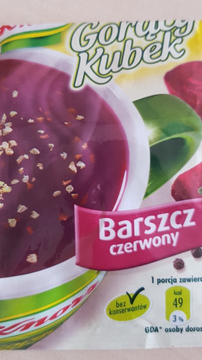 Fotografie - Goracy Kubek Barszcz czerwony