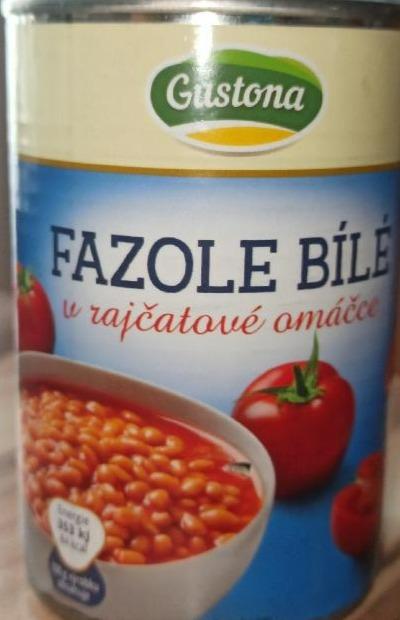 Fotografie - Fazole bílé v rajčatové omáčce Gustona