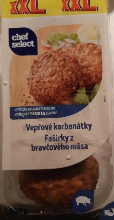 Fotografie - Vepřové karbanátky Chef Select