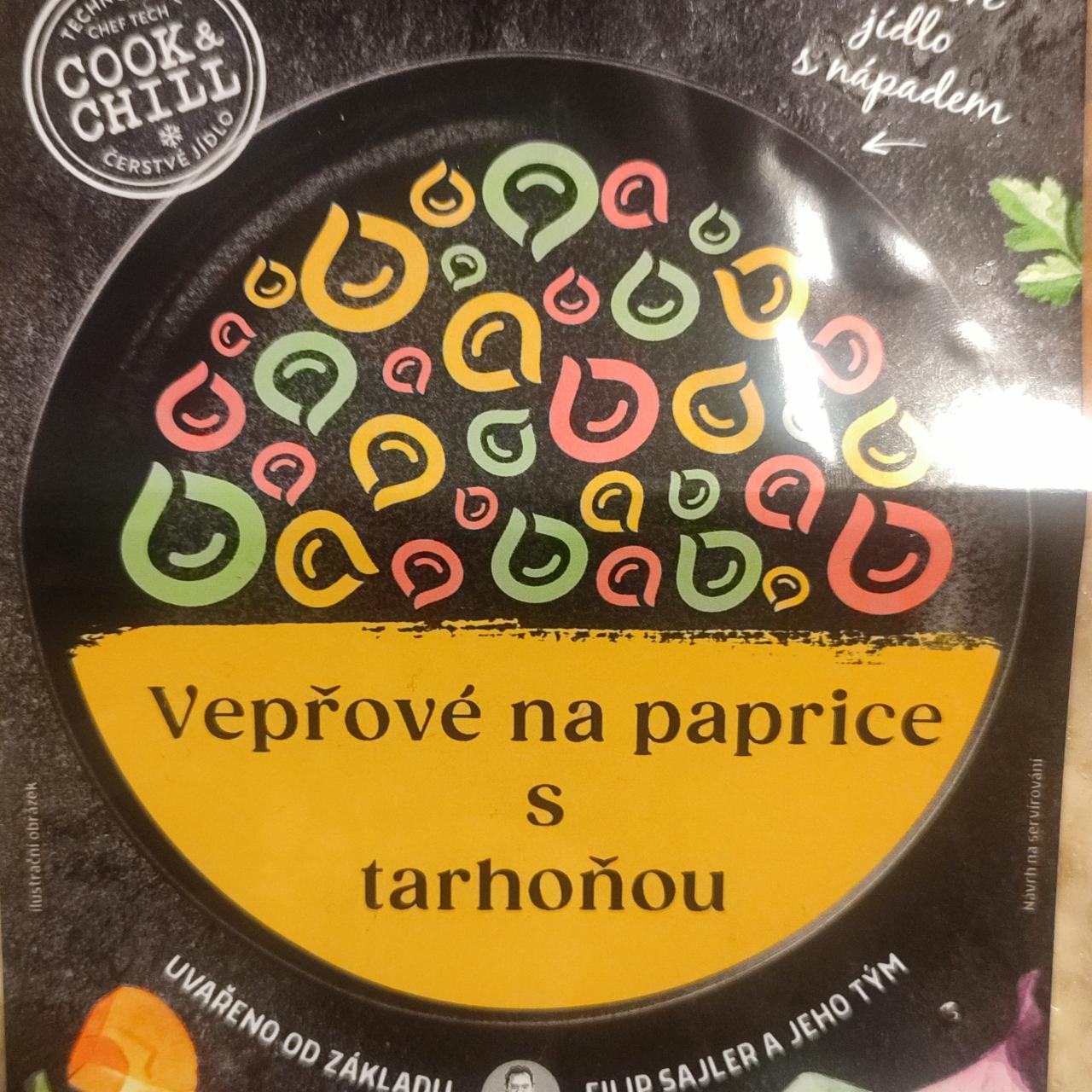 Fotografie - Vepřové na paprice s tarhoňou Cibule Bistro