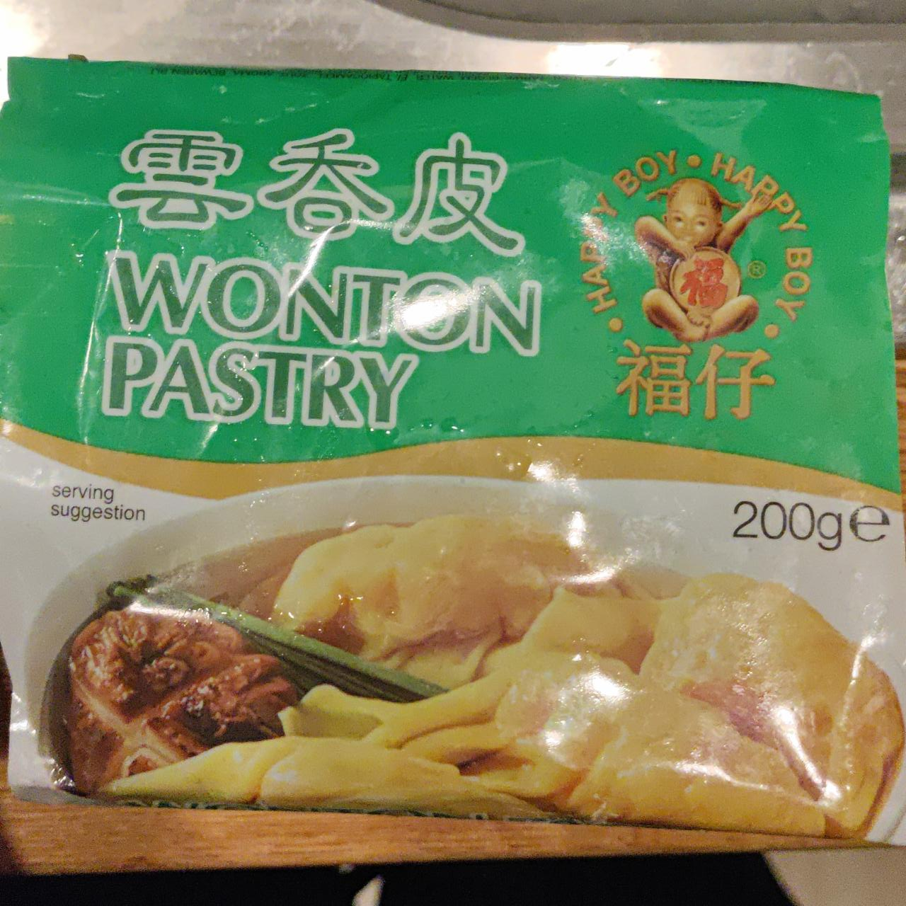 Fotografie - Wonton pastry Happy Boy