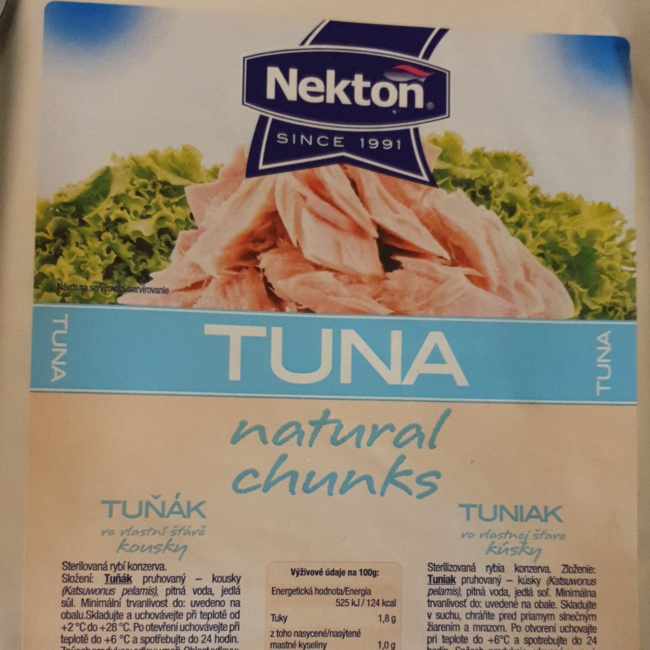 Fotografie - Tuňák ve vlastní šťávě kousky Nekton