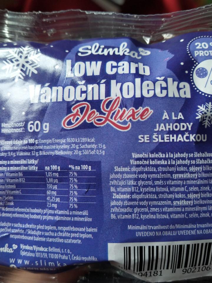 Fotografie - Low carb Vánoční kolečka Slimka