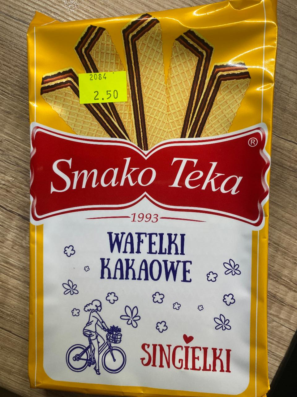 Fotografie - Wafelki Kakaowe Smako Teka