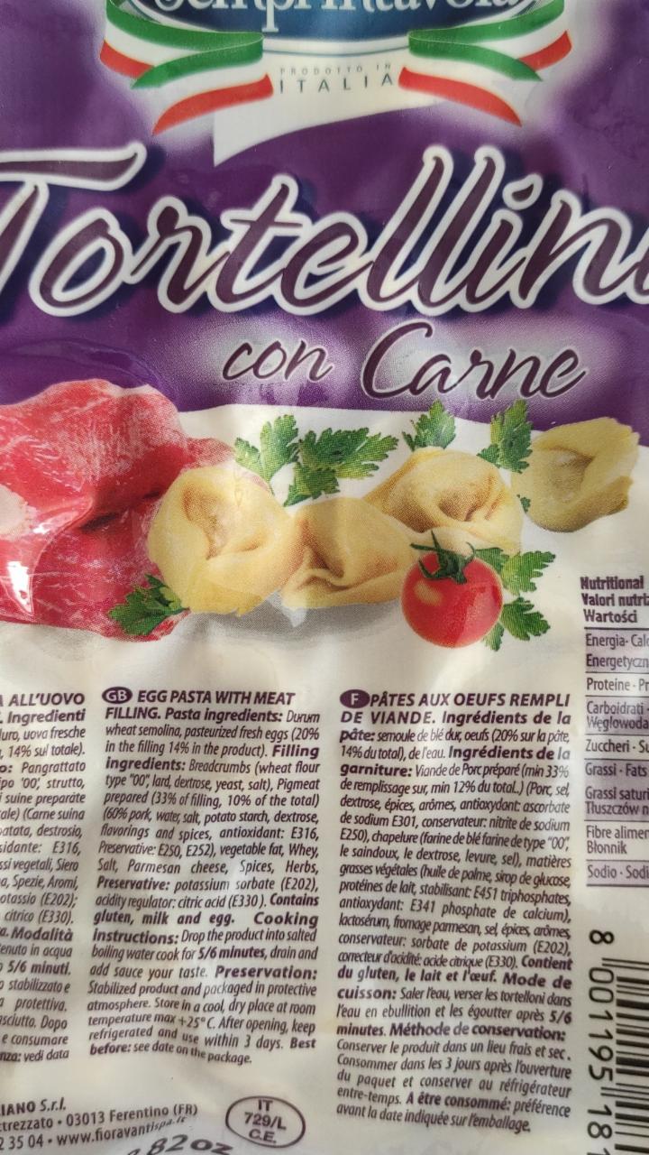 Fotografie - Tortellini con carne Semprintavola