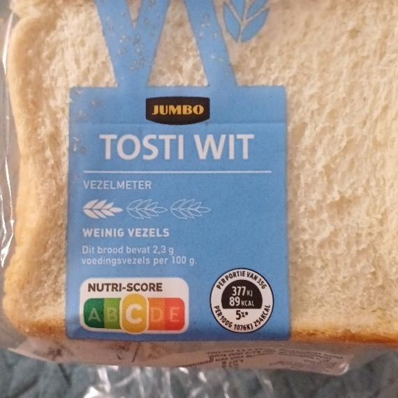 Fotografie - Tosti wit Jumbo