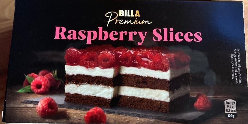 Fotografie - Raspberry slices Billa Premium