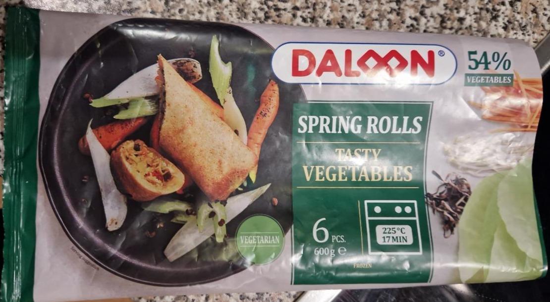 Fotografie - daloon vegong jarni zavitky s náplni se zeleninou